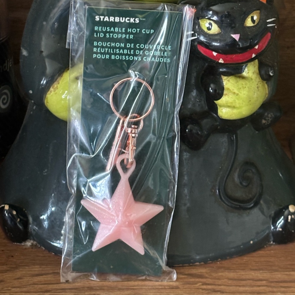 2023 Starbucks keychain hot cup stopper